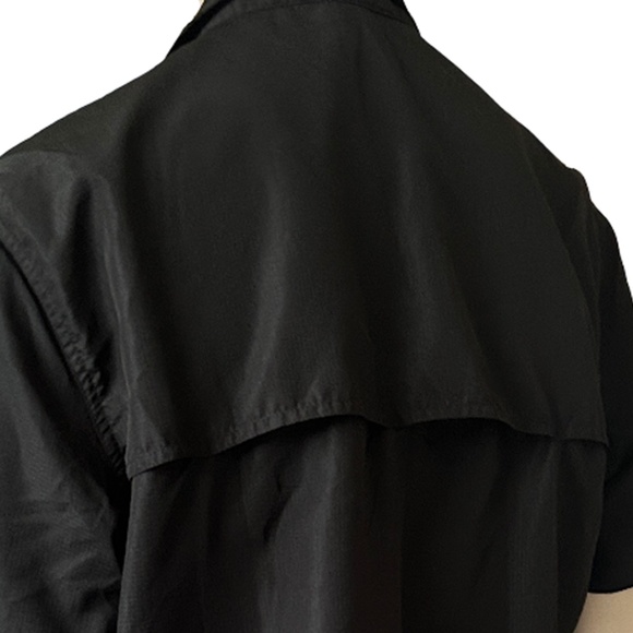 Merrell Tech Shirt SPF-30-50 Recyled material Fishing Hiking Lightweight Black - Picture 8 of 16